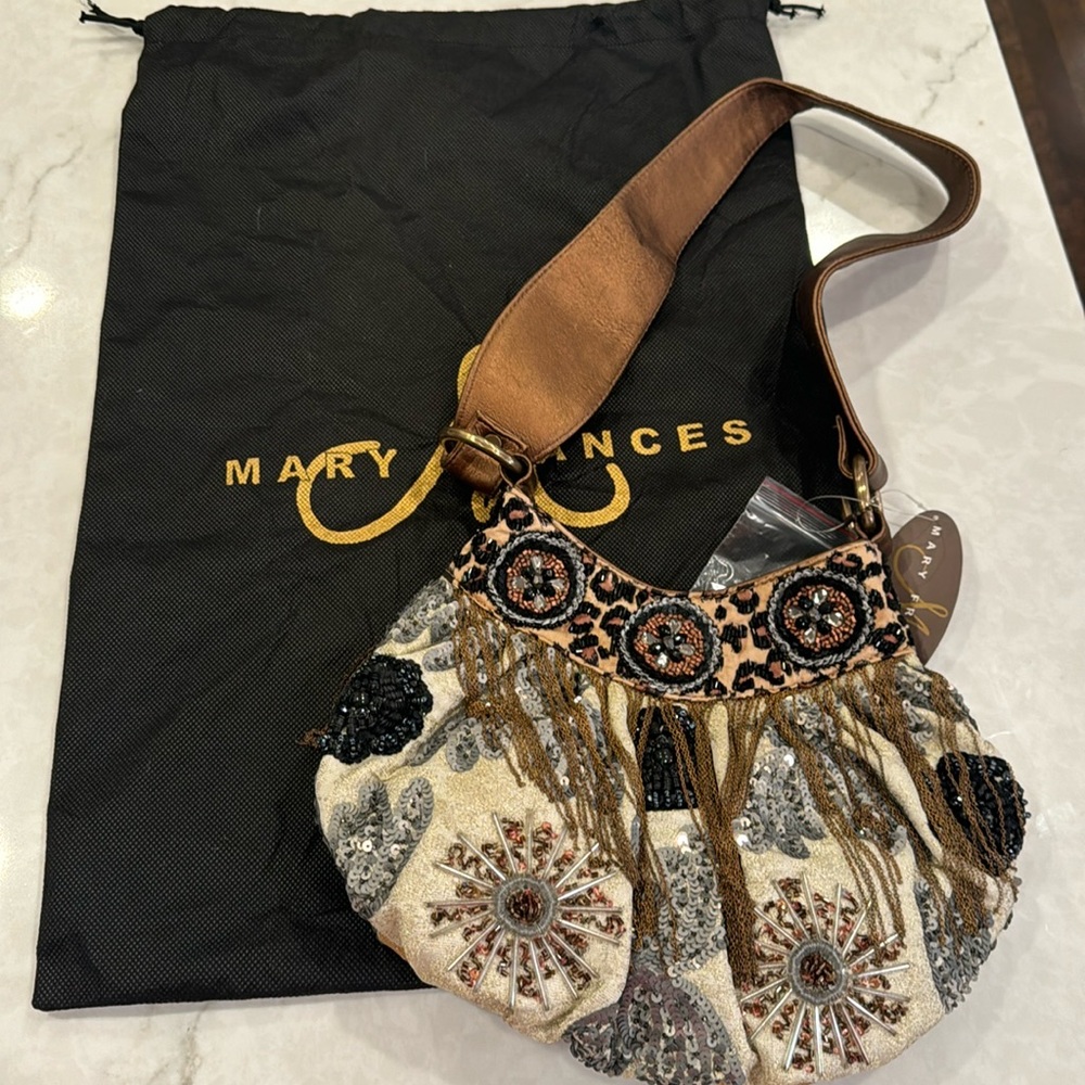 Mary Frances Multicolor Embellished Bag